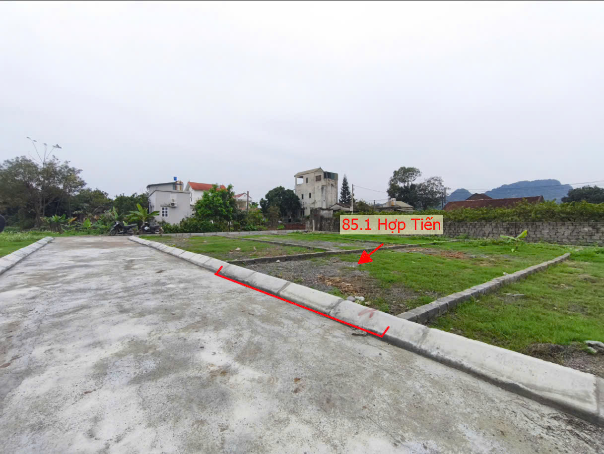 Hình ảnh Bán Thửa Đất Phân Lô 85.1m Tại Hợp Tiến Mỹ Đức Sát Trục Kinh Doanh Gần Khu Du Lịch Hồ Quan Sơn 
