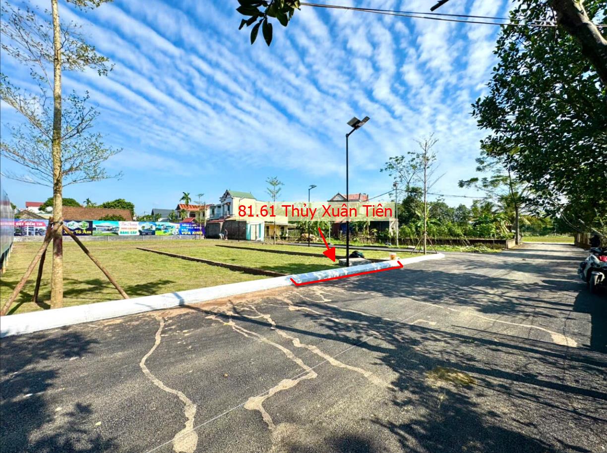 Hình ảnh Bán Đất Phân Lô Thủy Xuân Tiên Ô Tô Vào Tận Đất Sát Trục Chính Kinh Doanh Liên Xã Ngay Gần QL21A