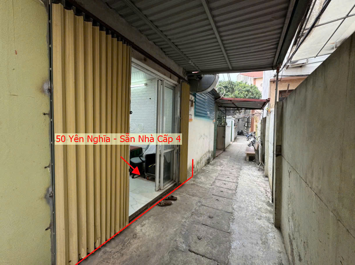 Hình ảnh Bán Đất Sẵn Nhà Cấp 4 Ngay Trung Tâm Phường Yên Nghĩa Sát Trục Chính Kinh Doanh 