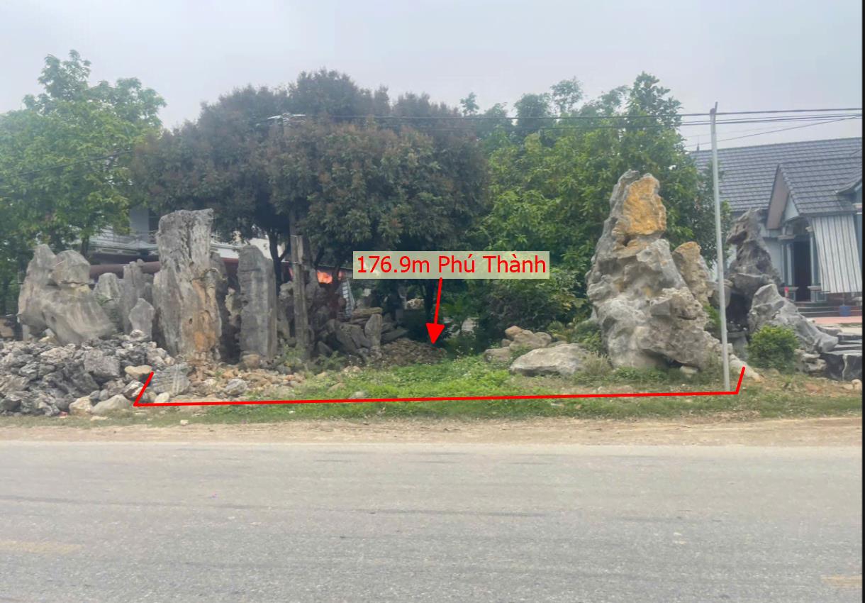 Hình ảnh Bán Lô Đất 176.9m Tại Phú Thành Lạc Thủy Bám Đường Ql21a Dân Cư Đông Đúc Đầy Đủ Tiện Ích Giá Đầu Tư