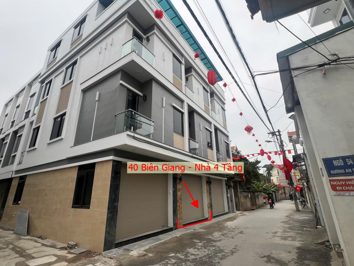 Hình ảnh Bán Nhà Thương Mại 4 Tầng Mặt Trục Chính Đường An Thắng Tại Biên Giang Ngay Gần QL6A