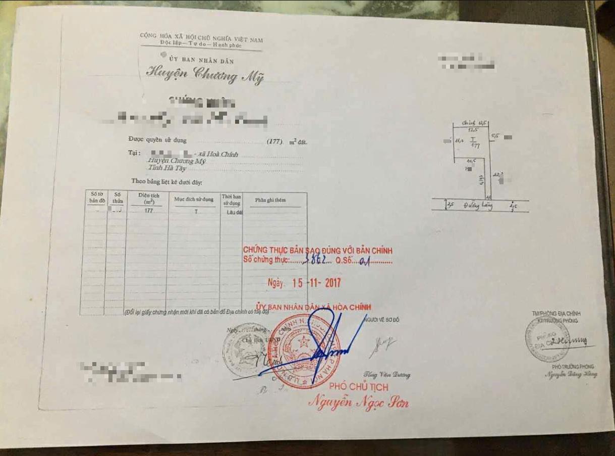 Hình ảnh Bán Thửa Đất Full Thổ Cư 177m Tại Hòa Chính Sát Trục Chính Kinh Doanh Liên Xã Giá Chỉ Vài Tỷ