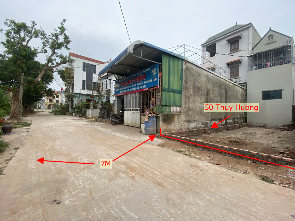 Hình ảnh Bán Đất Full Thổ Cư 50m Ngay Trung Tâm Xã Thụy Hương Chương Mỹ Mặt Trục Chính Kinh Doanh Thôn 