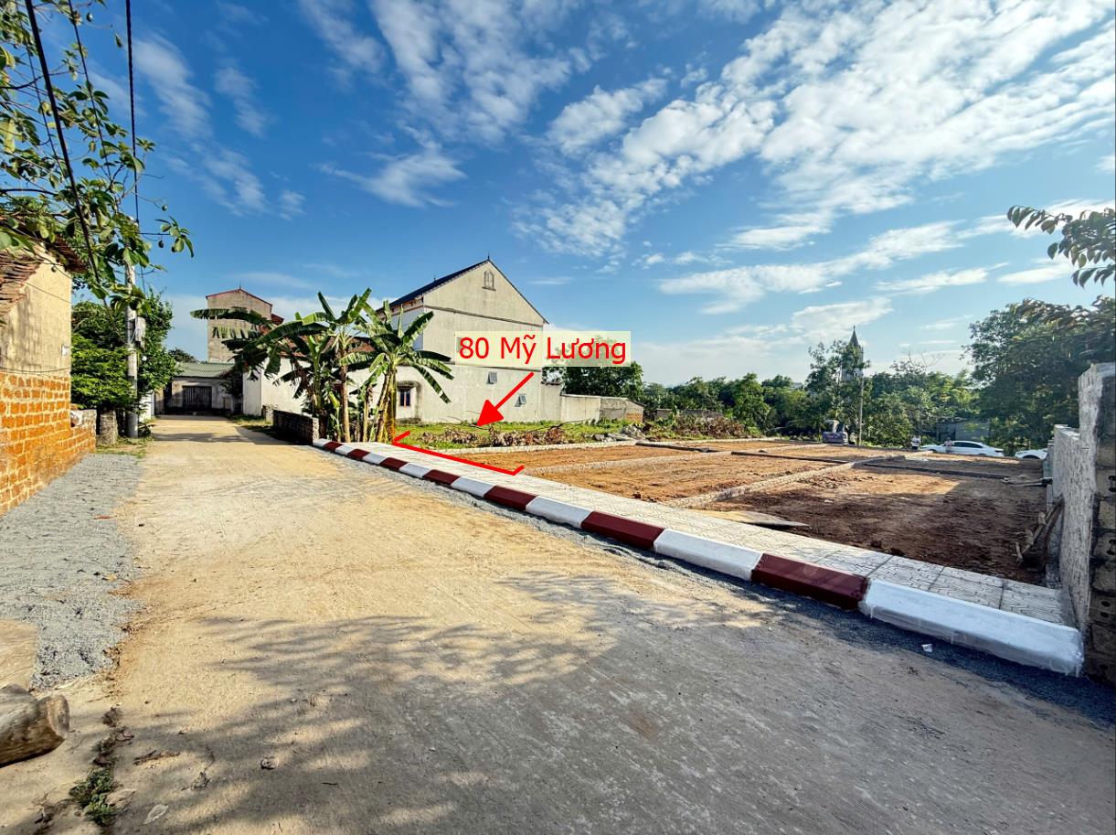 Hình ảnh Bất Động Sản Trần Phú Bán Đất Phân Lô Khu Vực Mỹ Lương Đường Ô Tô Tránh Nhau Sát Trục Chính Liên Xã