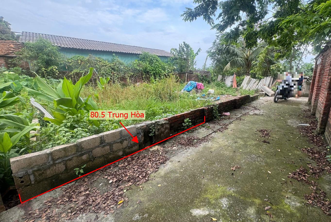 Hình ảnh Đất Phân Lô Trung Hòa 80.5m Sát Trục Chính Kinh Doanh Liên Xã Giá Chỉ Hơn Tỷ