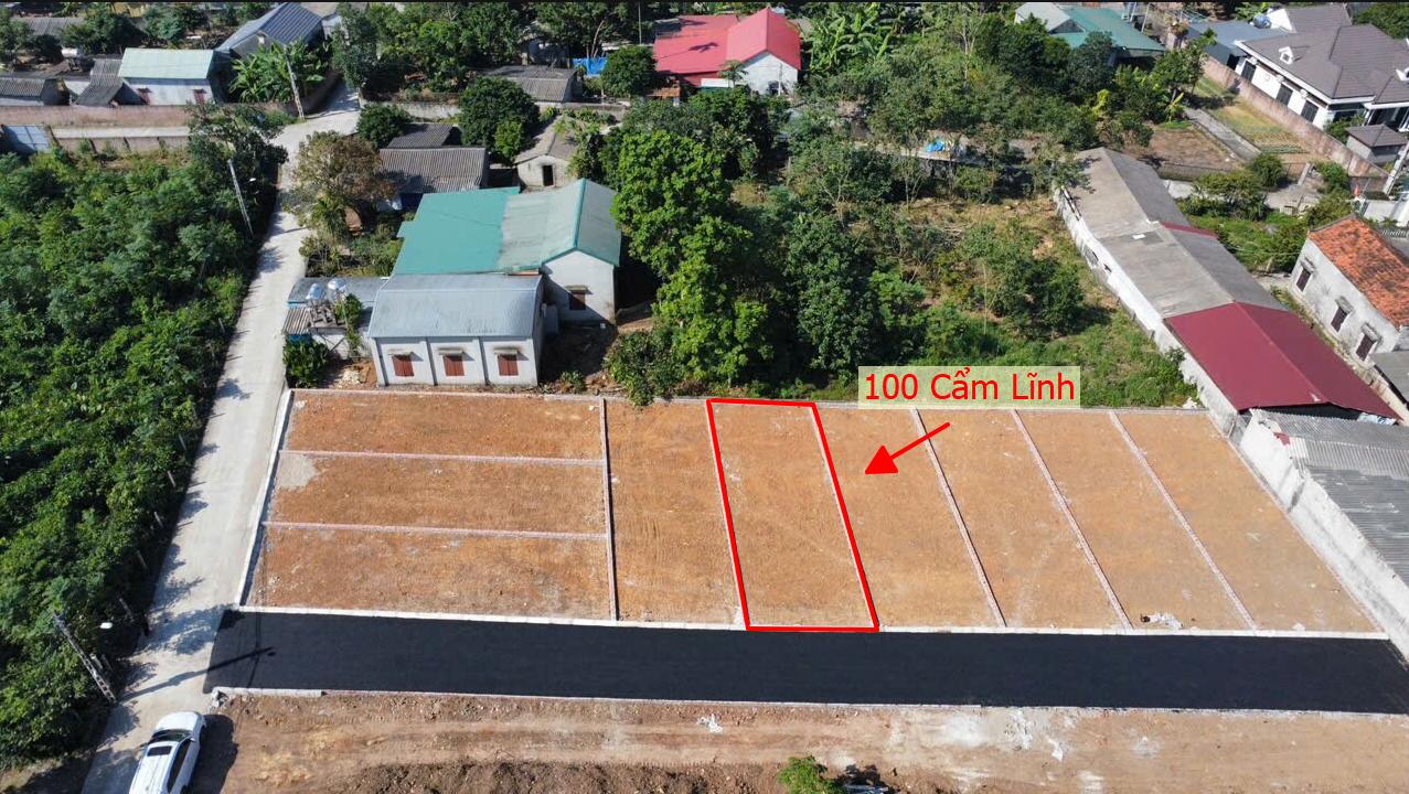 Hình ảnh Bán Đất Phân Lô Cẩm Lĩnh Đường Thông Ô Tô Sát Mặt Đường Kinh Doanh Liên Xã Giá Chỉ Vài Trăm Triệu