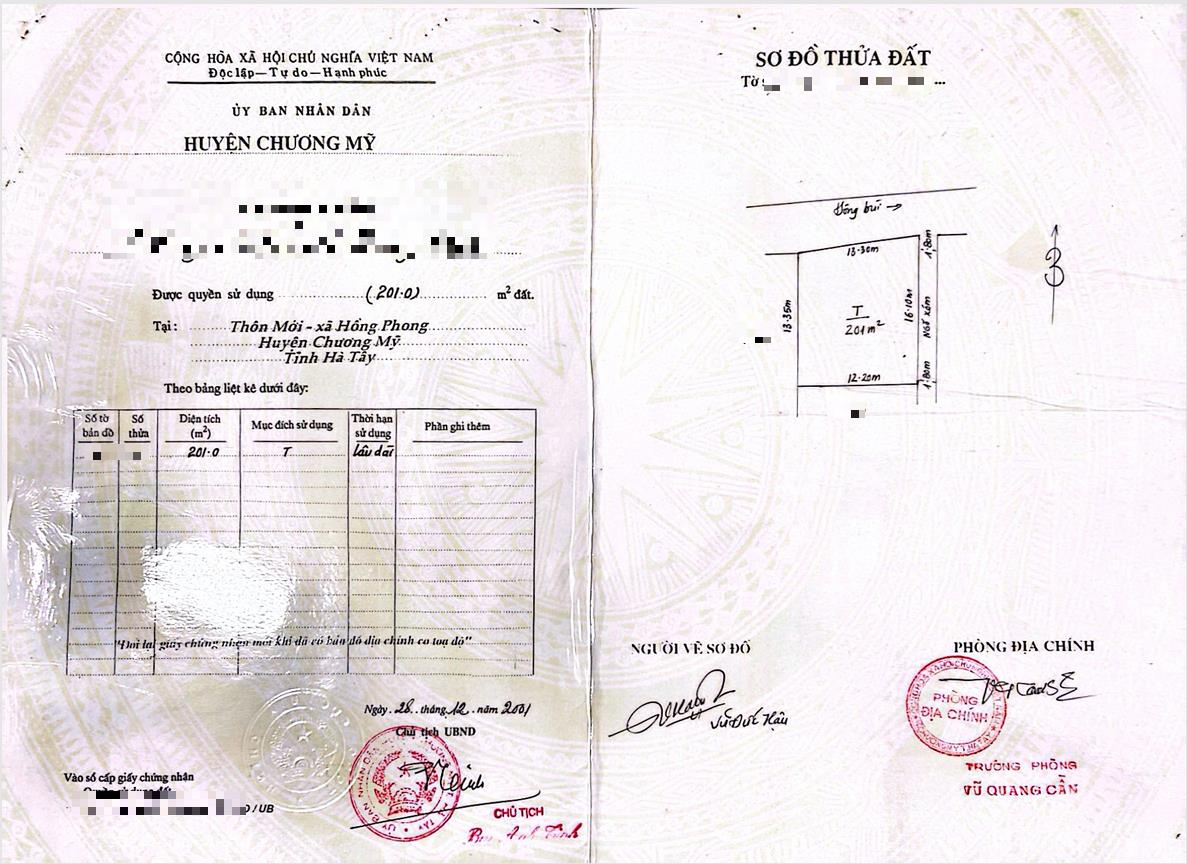 Hình ảnh Bán Lô Góc 2 Mặt Tiền Full Thổ Cư 201m Tại Hồng Phong Ô Tô Vào Tận Đất Gần Trục Kinh Doanh Liên Xã