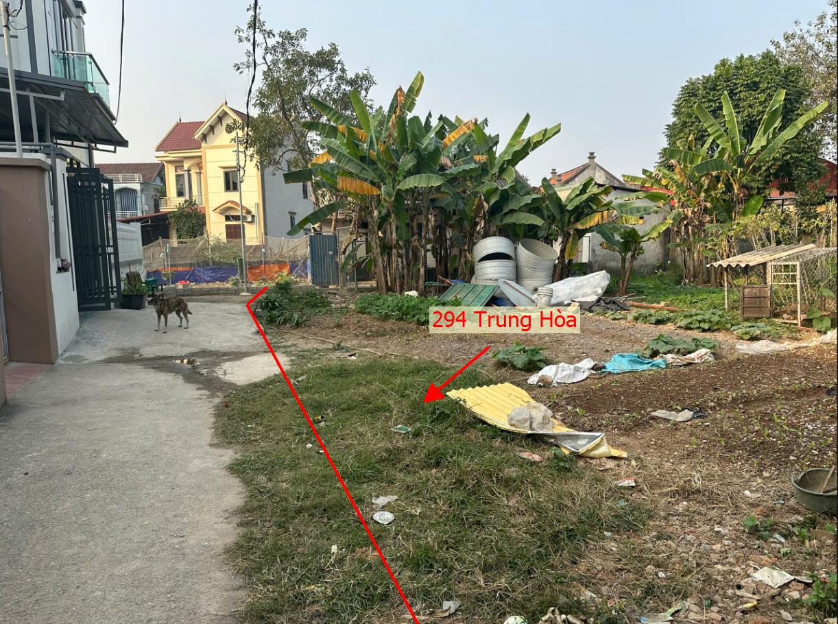 Hình ảnh Bán Thửa Đất 294m Tại Trung Hòa Sát Trục Chính Kinh Doanh Liên Xã Đối Diện Trường Học Các Cấp