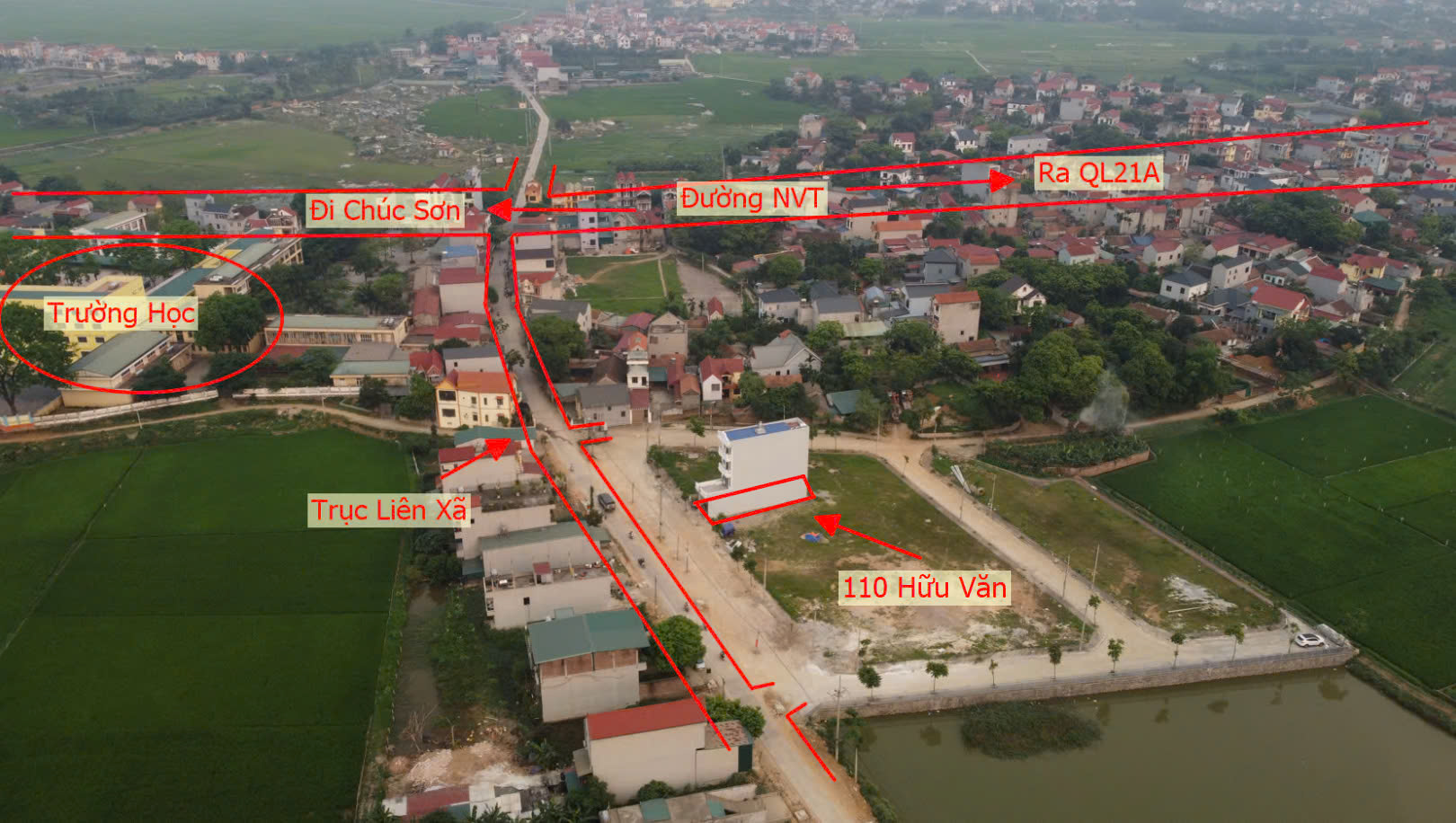 Hình ảnh Bán Đất Đấu Giá Khu Mái Sau Xã Hữu Văn Chương Mỹ Bám Mặt Đường Liên Xã 