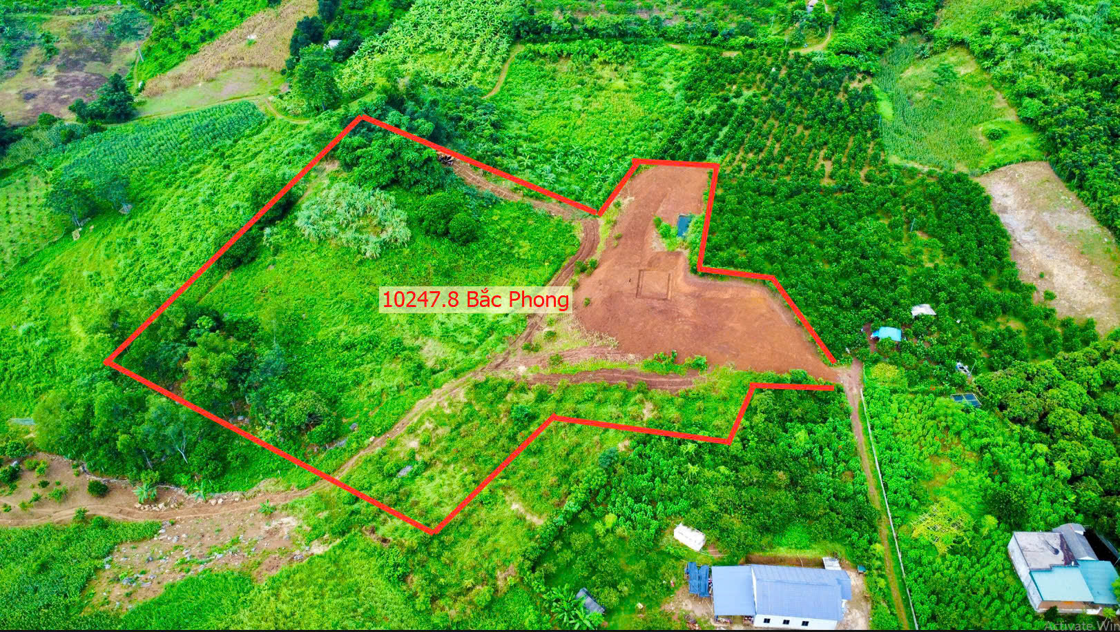 Hình ảnh Bán Đất Bắc Phong Ô Tô Vào Tận Đất Gần Trục Kinh Doanh Ngay Trung Tâm Xã Bắc Phong 