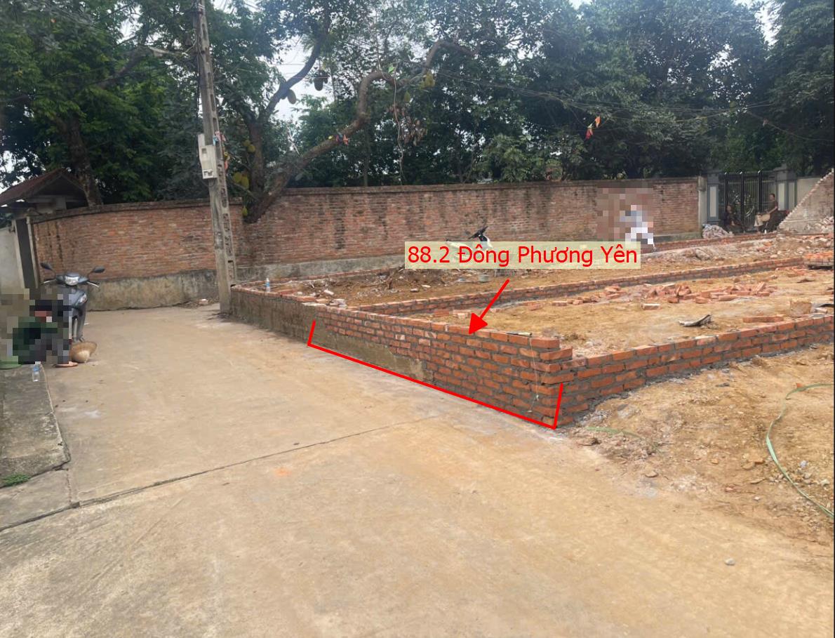 Hình ảnh Bán Đất Full Thổ Cư 88.2m Tại Đông Phương Yên Ô Tô Vào Tận Đất Sát QL6A Đang Triển Khai Mở Rộng 