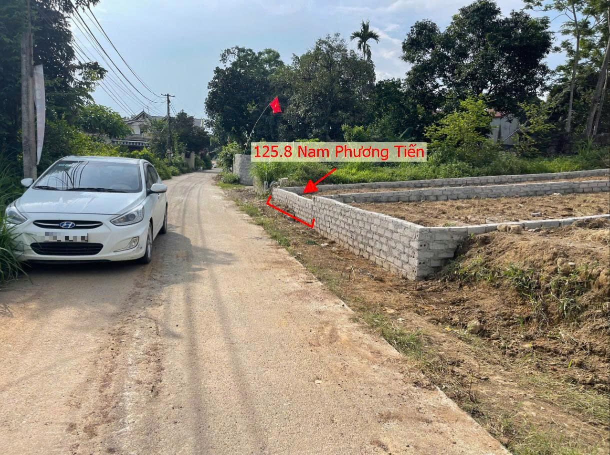Hình ảnh Bán Thửa Đất 125.8m Tại Nam Phương Tiến Chương Mỹ Ô Tô Đỗ Tận Đất Sát Trục Kinh Doanh Liên Xã 