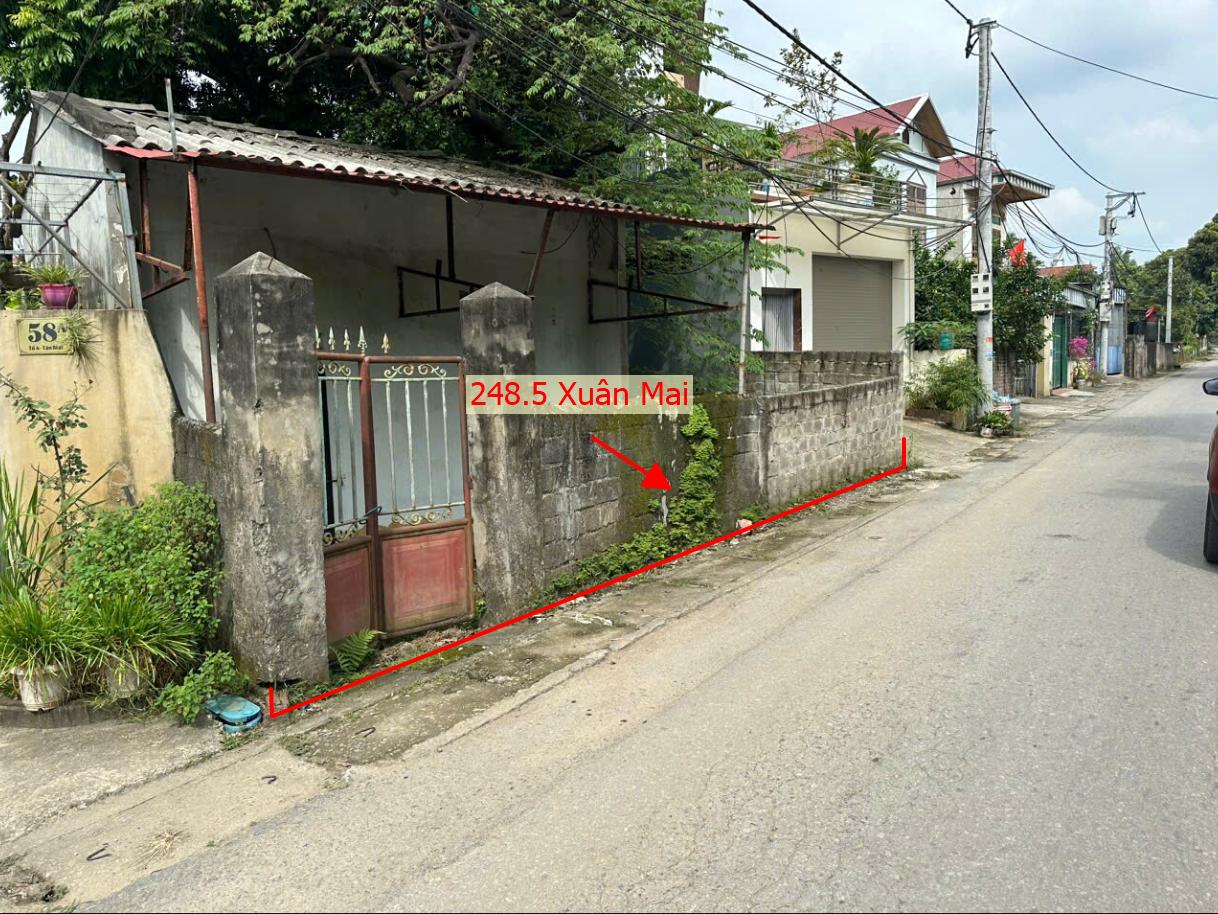 Hình ảnh Bán Đất Tặng Nhà Cấp 4 248.5m Tại Xuân Mai Mặt Trục Chính Kinh Doanh Ngay Gần QL6A