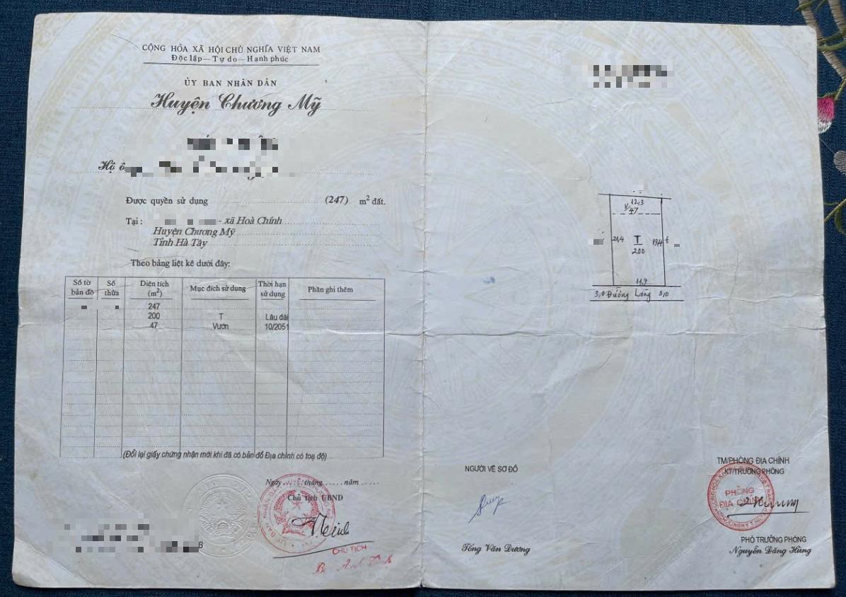 Hình ảnh Bán Thửa Đất 247m Tại Hòa Chính Ô Tô Đỗ Tận Đất Gần Trục Chính Kinh Doanh Liên Xã 