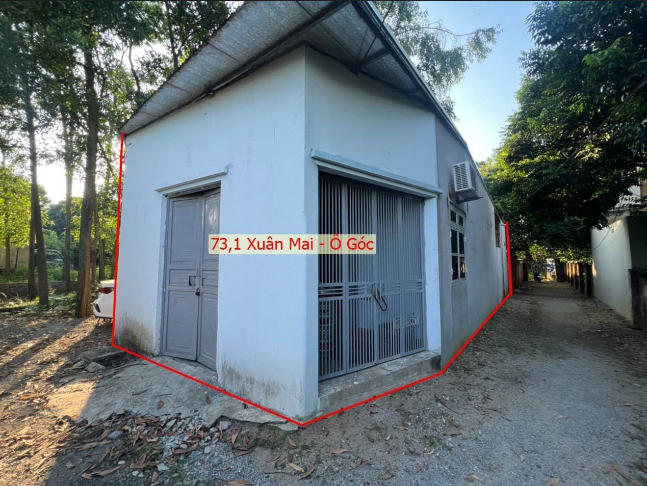 Hình ảnh Bán Lô Góc Full Thổ Cư Tặng Nhà Cấp 4 Tại Thị Trấn Xuân Mai Mà Giá Chưa Đến 1 Tỷ 