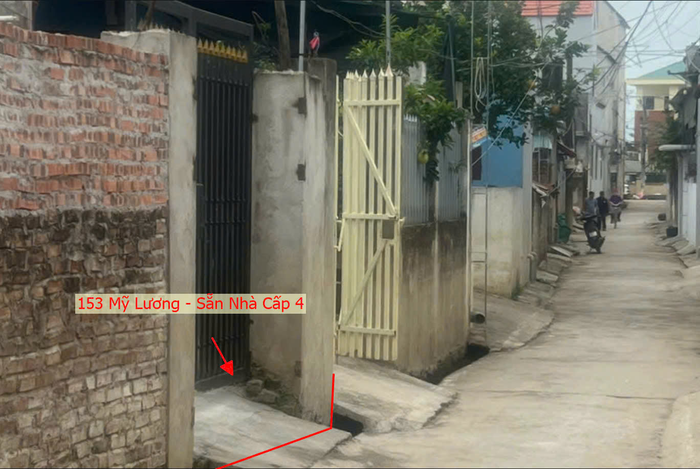 Hình ảnh Bán Đất Full Thổ Cư Sẵn Nhà Cấp 4 Sát Trục Kinh Doanh Gần Trường Học Các Cấp Tại Mỹ Lương 