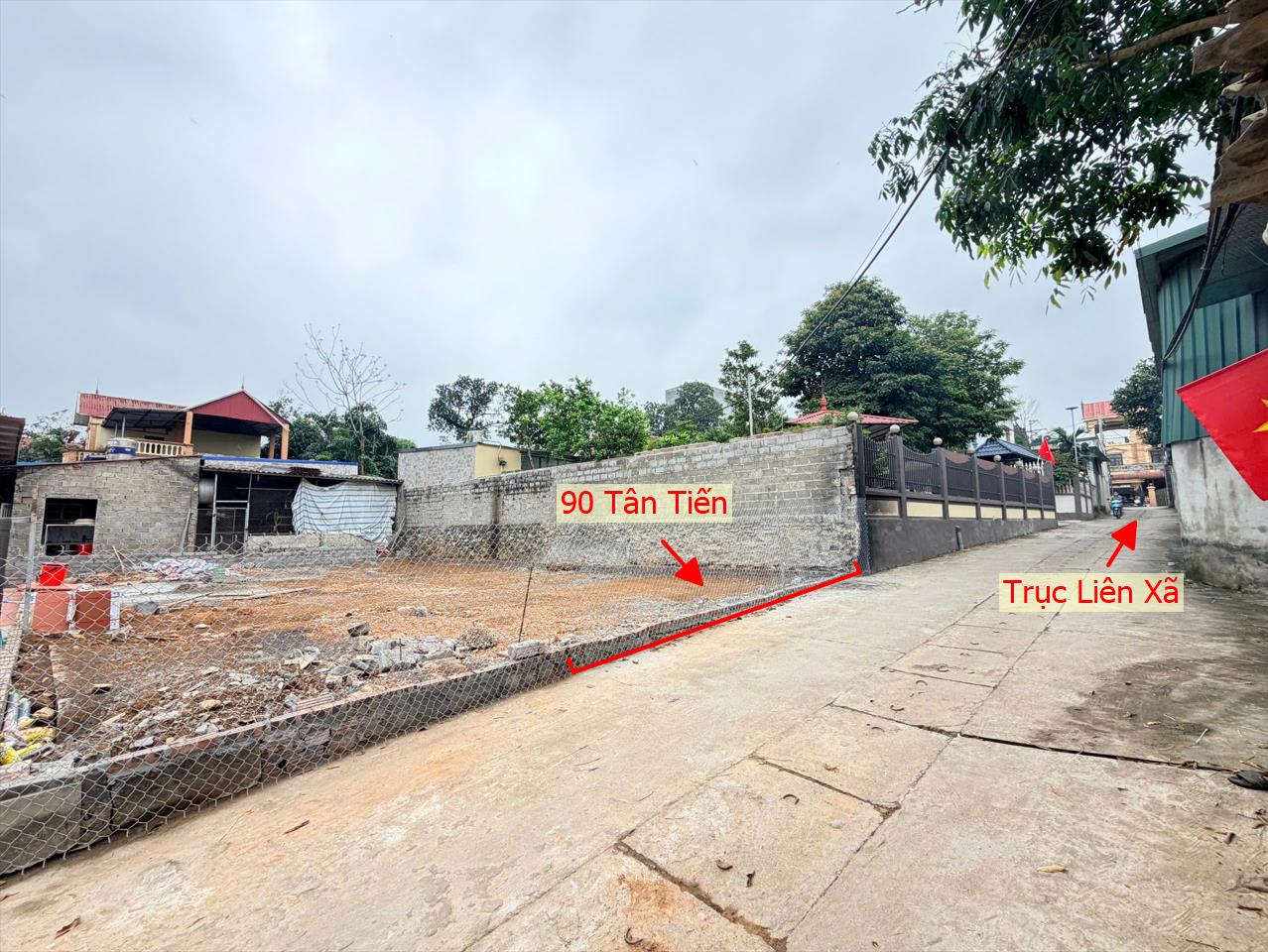 Hình ảnh Chủ Cắt Bán 90m Tại Tân Tiến Đường Thông Ô Tô Sát Ngã Tư Chợ Phương Hạnh Giá Chỉ Vài Tỷ