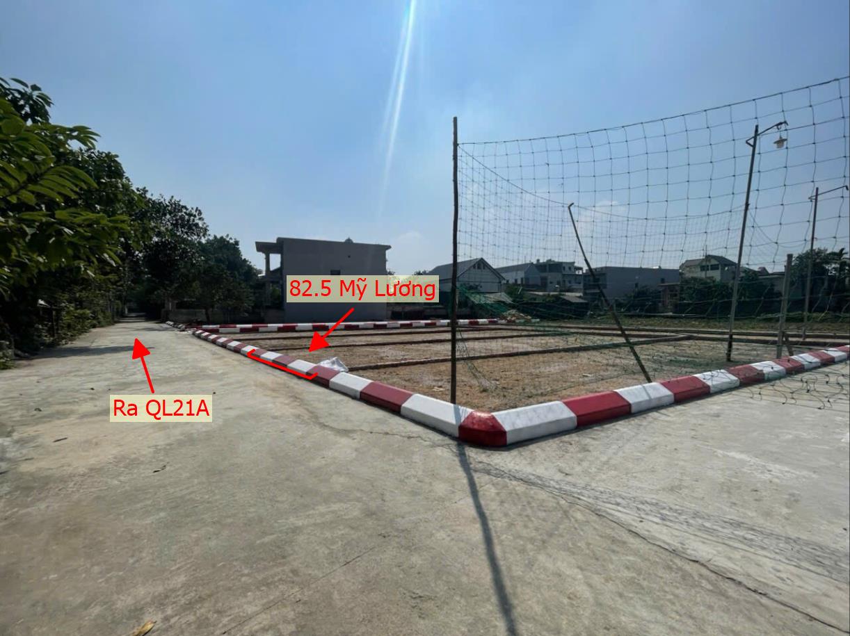 Hình ảnh Bán Đất Phân Lô Mỹ Lương Đường Thông Ô Tô Sát Mặt Đường Kinh Doanh Lương Văn Can Gần QL21A