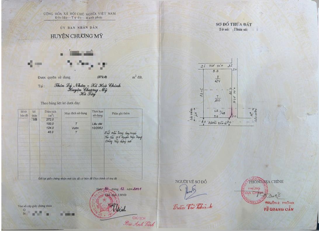 Hình ảnh Bất Động Sản Hòa Phú Bán Đất Khu Vực Hòa Chính Lô Góc 2 Mặt Thoáng Đường Thông Ô Tô Gần Trục Chính Liên Xã