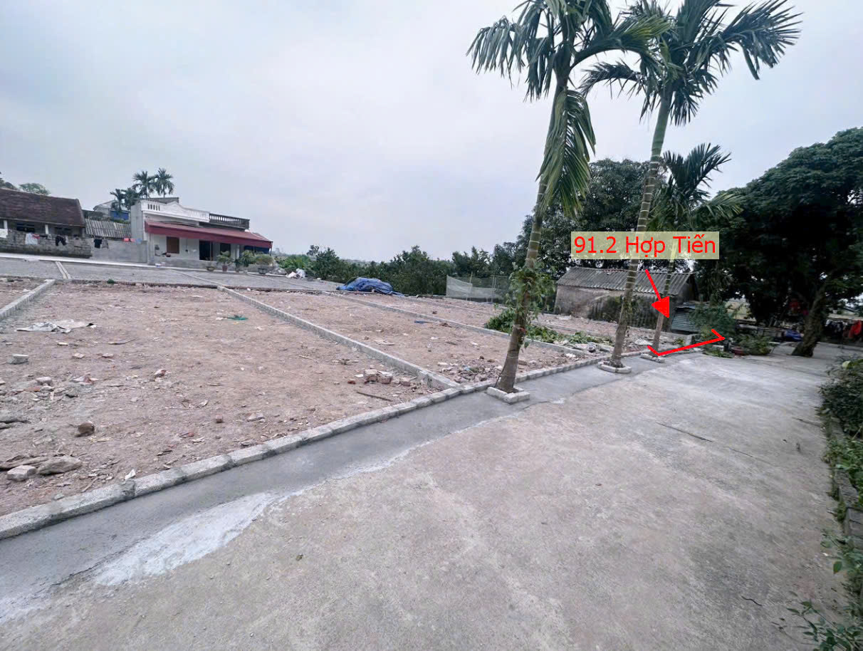 Hình ảnh Bán Thửa Đất 91.2m Tại Hợp Tiến - Đất Phân Lô Hợp Tiến Sát Trục Kinh Doanh Liên Xã Giá Chưa Đến Tỷ 