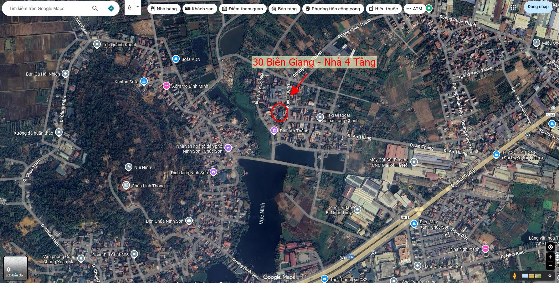 Hình ảnh Bán Nhà ở Thương Mại 30m Tại Biên Giang Sát Trục Kính Doanh Cách QL6A Chỉ Vài Trăm Mét 