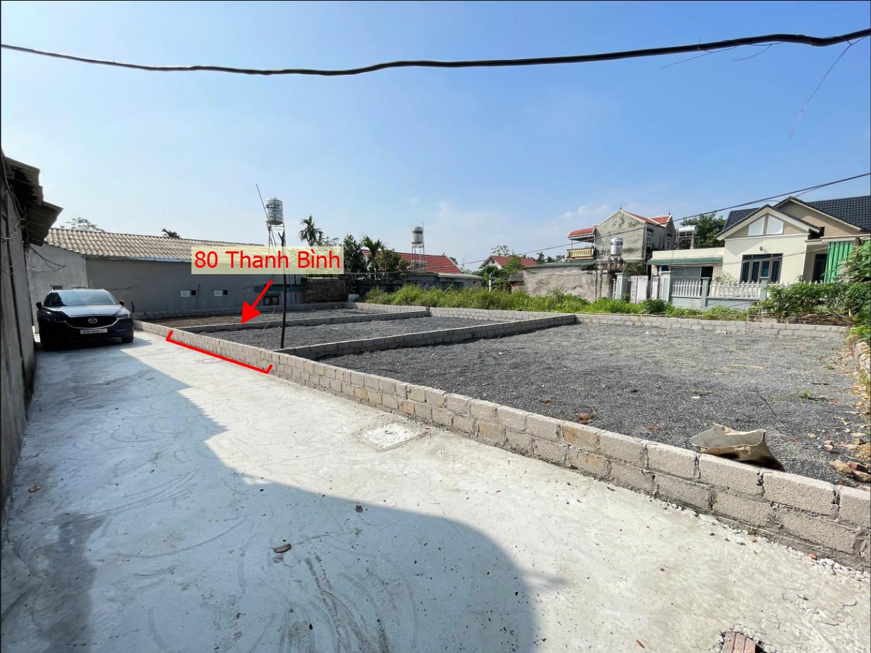 Hình ảnh Bán Đất Phân Lô 80m Tại Thanh Bình Ô Tô Đỗ Tận Đất Sát Trục Kinh Doanh Cách QL6A Đang Mở Rộng Vài Trăm Mét