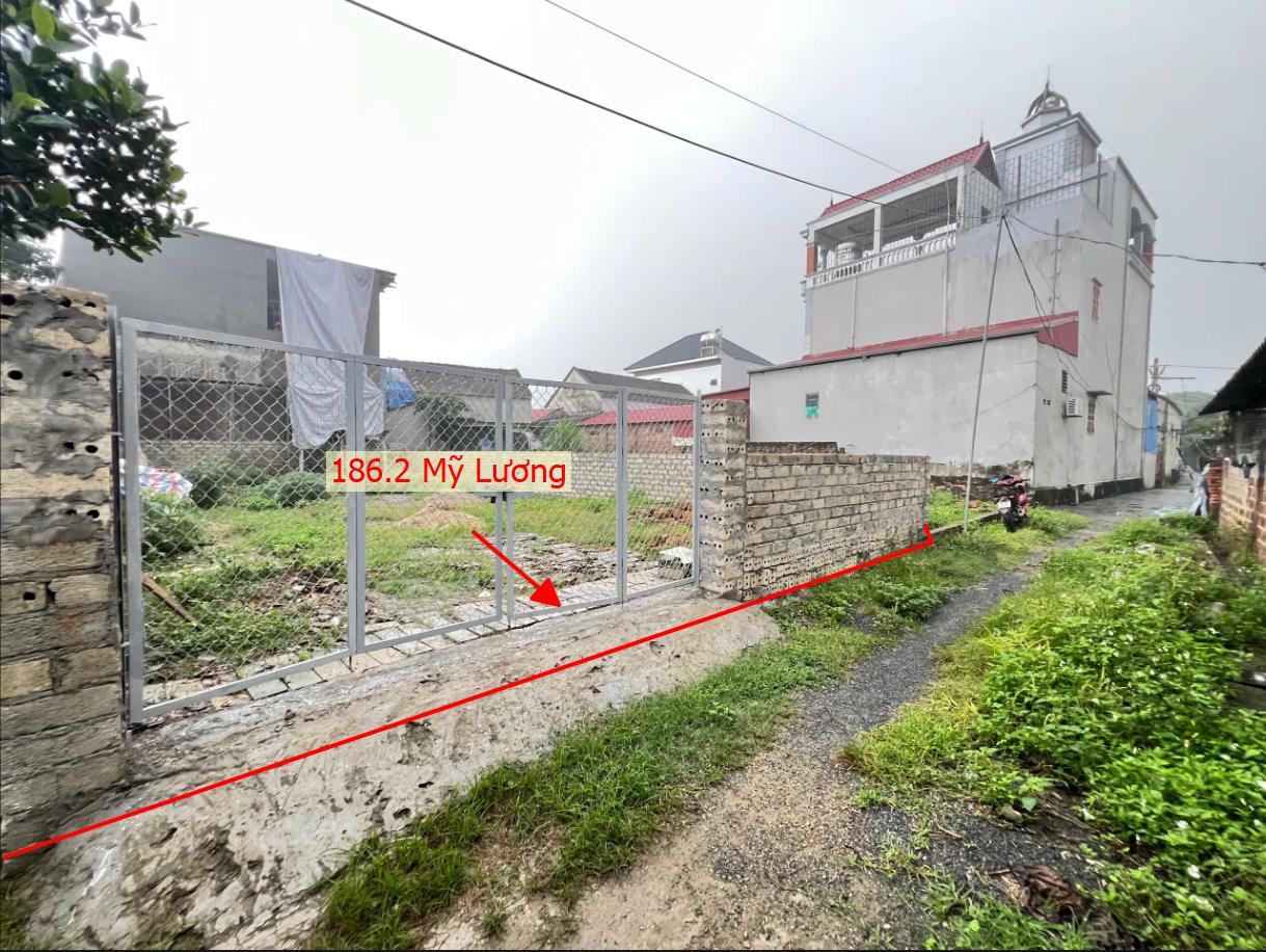 Hình ảnh Bán Thửa Đất Phân Lô 186.2m Tại Mỹ Lương Sát Trục Chính Kinh Doanh Liên Xã Giá Chỉ Hơn 2 Tỷ