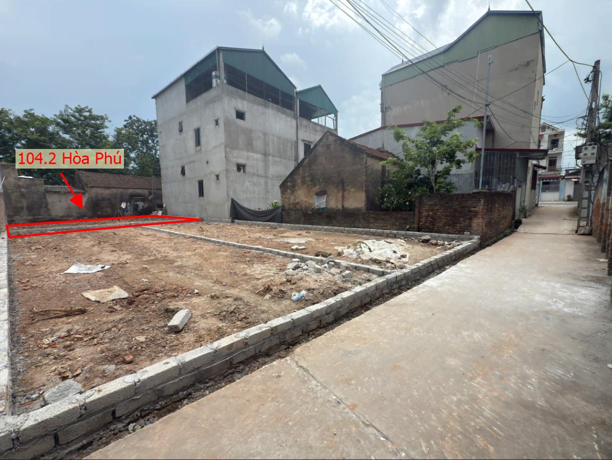 Hình ảnh Bán Đất Phân Lô Xã Hòa Phú Ngay Sát Mặt Đường Kinh Doanh TL419 - Đất Phân Lô Chương Mỹ