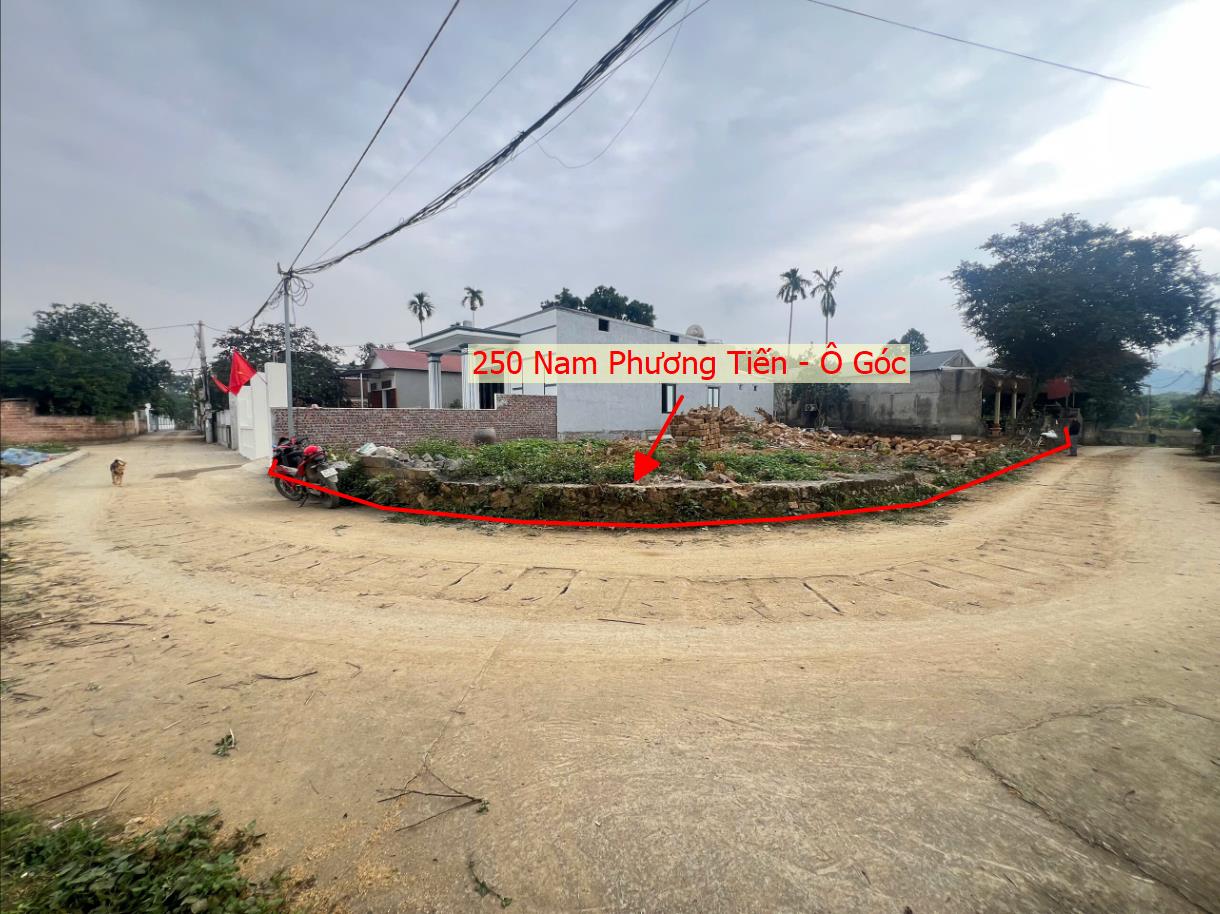 Hình ảnh Bán Lô Góc 2 Mặt Thoáng 250m Tại Nam Phương Tiến Ô Tô Vào Tận Đất Sát Hồ Văn Sơn Khu Nghỉ Dưỡng Skylake