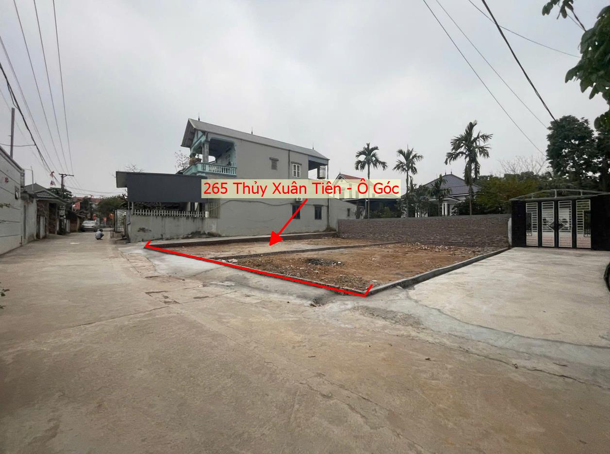 Hình ảnh Bán Thửa Đất 265m Tại Thủy Xuân Tiên Lô Góc 2 Mặt Tiền Ngay Trung Tâm Hành Chính Xã Giá Chỉ Vài Tỷ 
