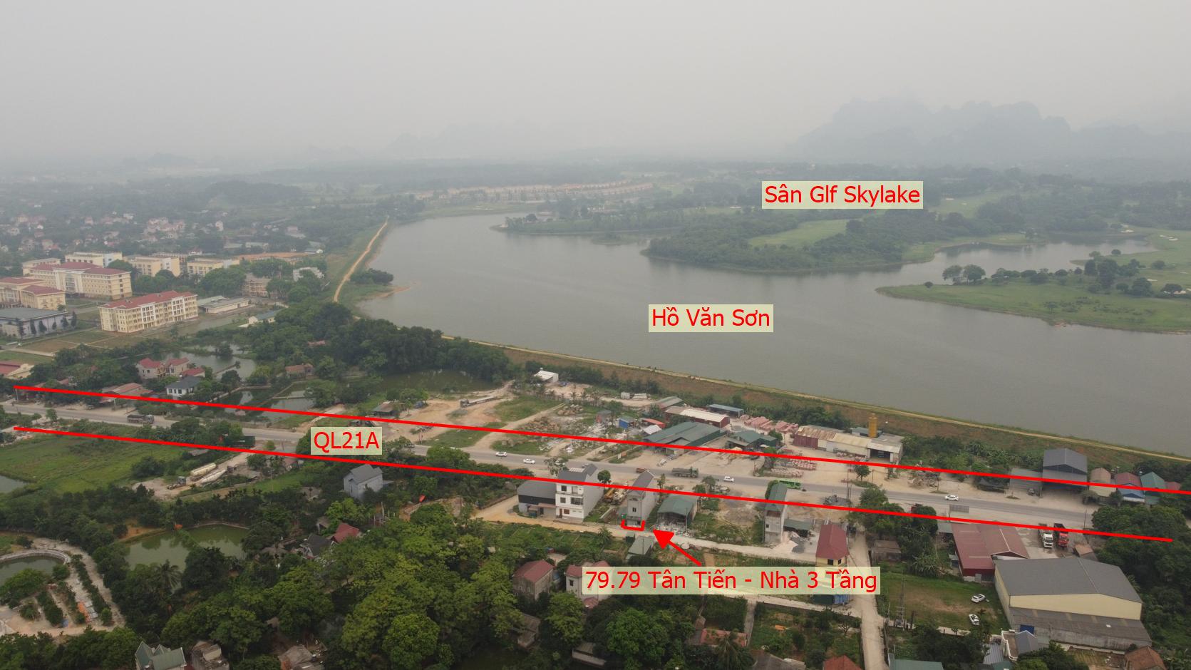 Hình ảnh Đất Đấu Giá Khu Kiến Trúc Tân Tiến Bám Mặt Đường Kinh Doanh QL21A Đối Diện Hồ Văn Sơn, Khu Nghỉ Dưỡng Skylake