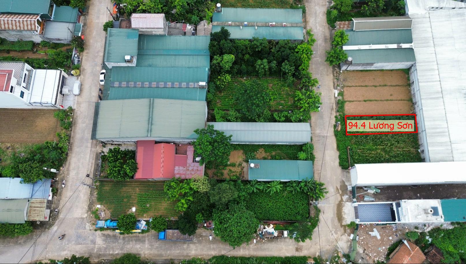 Hình ảnh Bán Thửa Đất 94.4m Tại Lương Sơn Đường Thông Ô Tô Gần QL6A Sát KCN Lương Sơn