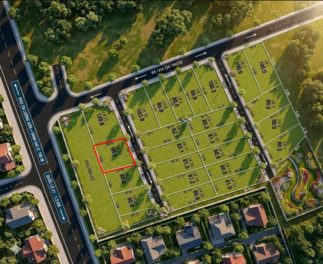 Hình ảnh Bất Động Sản Xuân Mai Bán Đất Phân Lô Khu Vực Thủy Xuân Tiên Ô Tô Đỗ Tận Đất Sát Trục Liên Xã Ngay Gần QL21A 