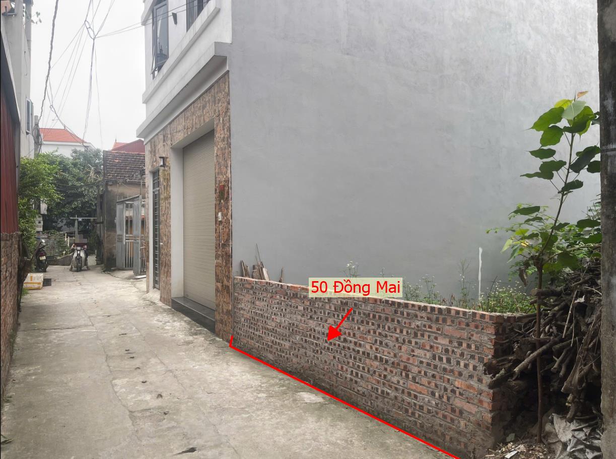 Hình ảnh Bán Thửa Đất 50m Tại Đồng Mai 2 Mặt Tiền Sát Trục Chính Kinh Doanh Ngay Gần Khu Dịch Vụ Sinh Thái Đồng Mai