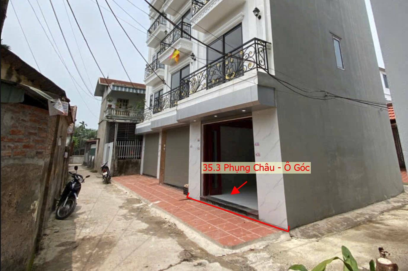 Hình ảnh Bán Căn Góc 3 Mặt Tiền 35.3m Tại Phụng Châu Ô Tô Đỗ Tận Cửa Gần Trục Chính Kinh Doanh Liên Huyện