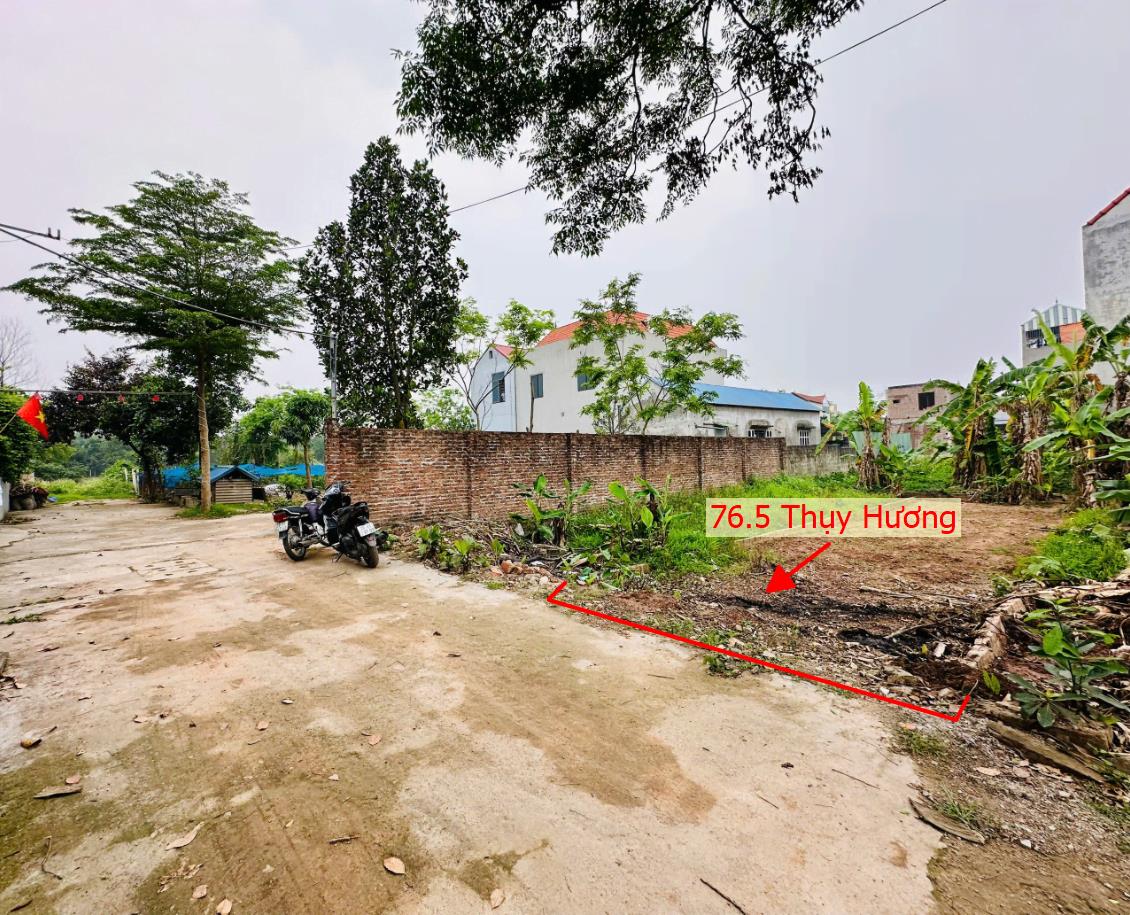 Hình ảnh Bán Đất Thụy Hương Full Thổ Cư Ô Tô Vào Tận Đất Sát Trục Chính Kinh Doanh Ngay Trung Tâm Xã Thụy Hương