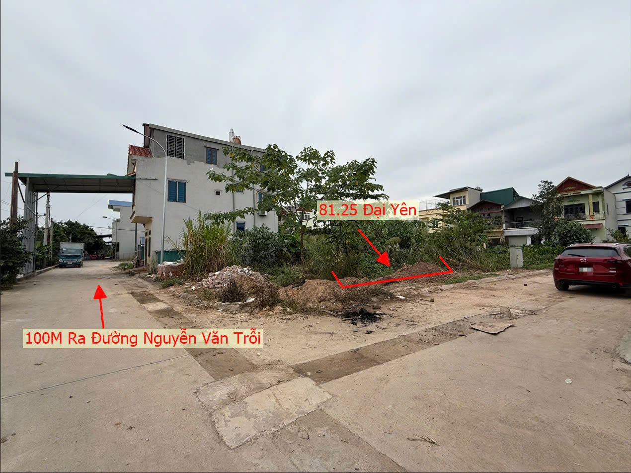Hình ảnh Bán Đất Đấu Giá Khu Đìa Via Xã Đại Yên Chương Mỹ Ngay Gần Trung Tâm Huyện Chương Mỹ