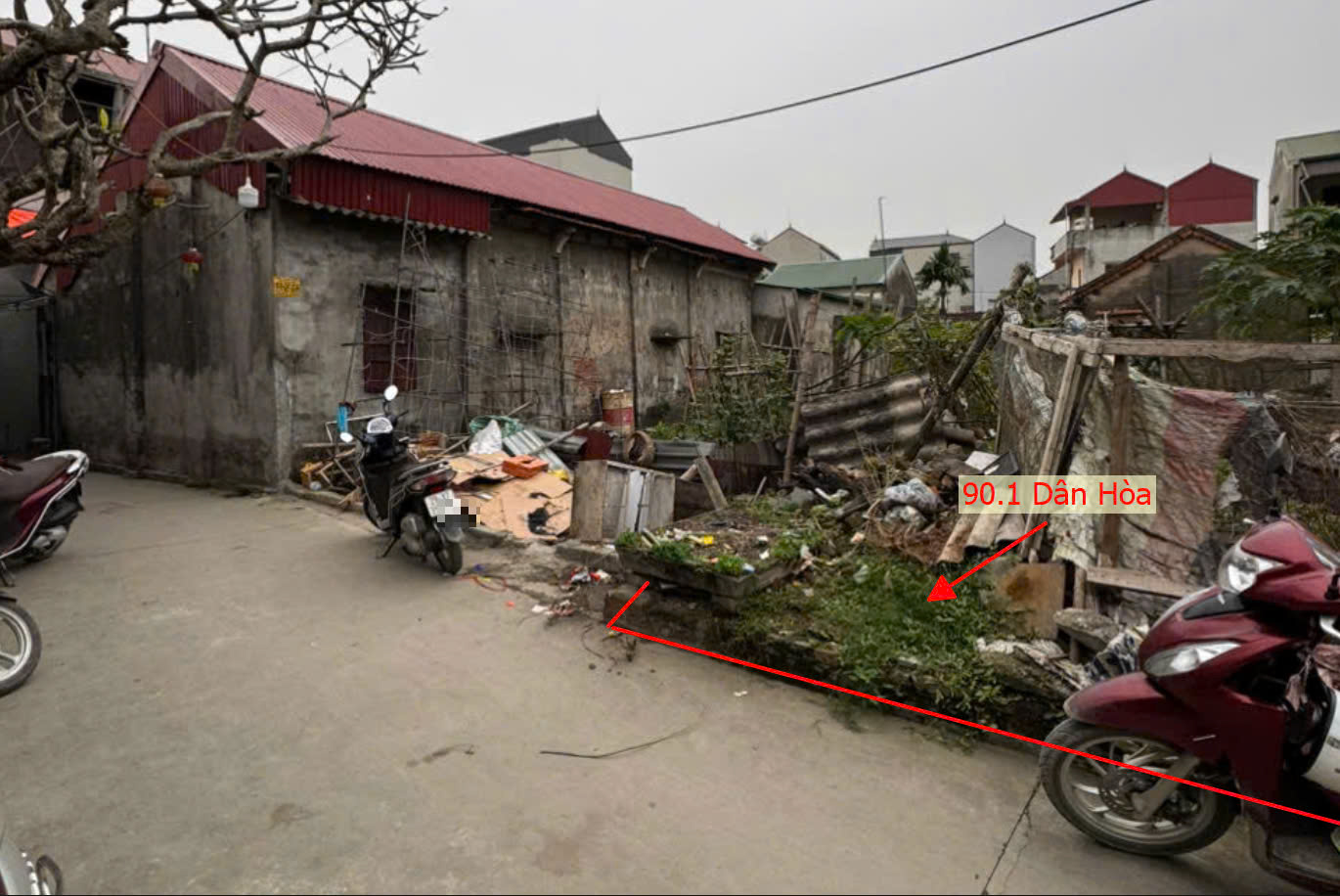 Hình ảnh Bán Thửa Đất 2 Mặt Tiền 90.1m Tại Dân Hòa Thanh Oai Ô Tô Đỗ Tận Đất Sát Mặt Đường QL21B 