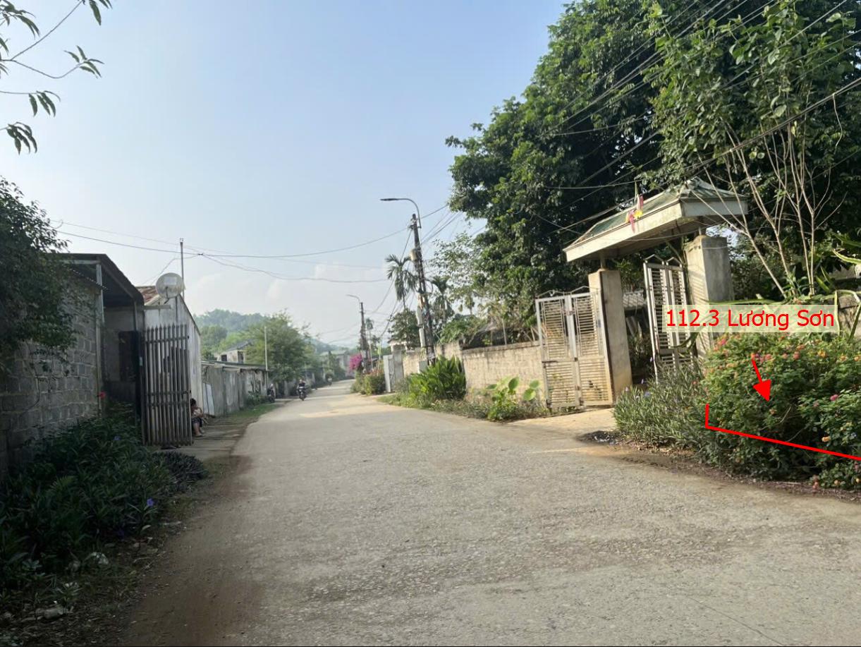 Hình ảnh Bán Thửa Đất 112.3m Tại Lương Sơn Mặt Đường Kinh Doanh Cách QL6A Chỉ Hơn 1km