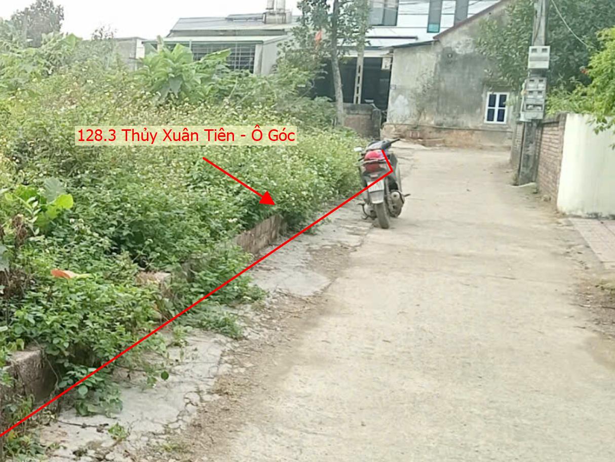 Hình ảnh Bán Lô Góc 2 Mặt Tiền 128.3m Tại Thủy Xuân Tiên Ô Tô Đỗ Tận Đất Sát Mặt Đường Kinh Doanh QL21A