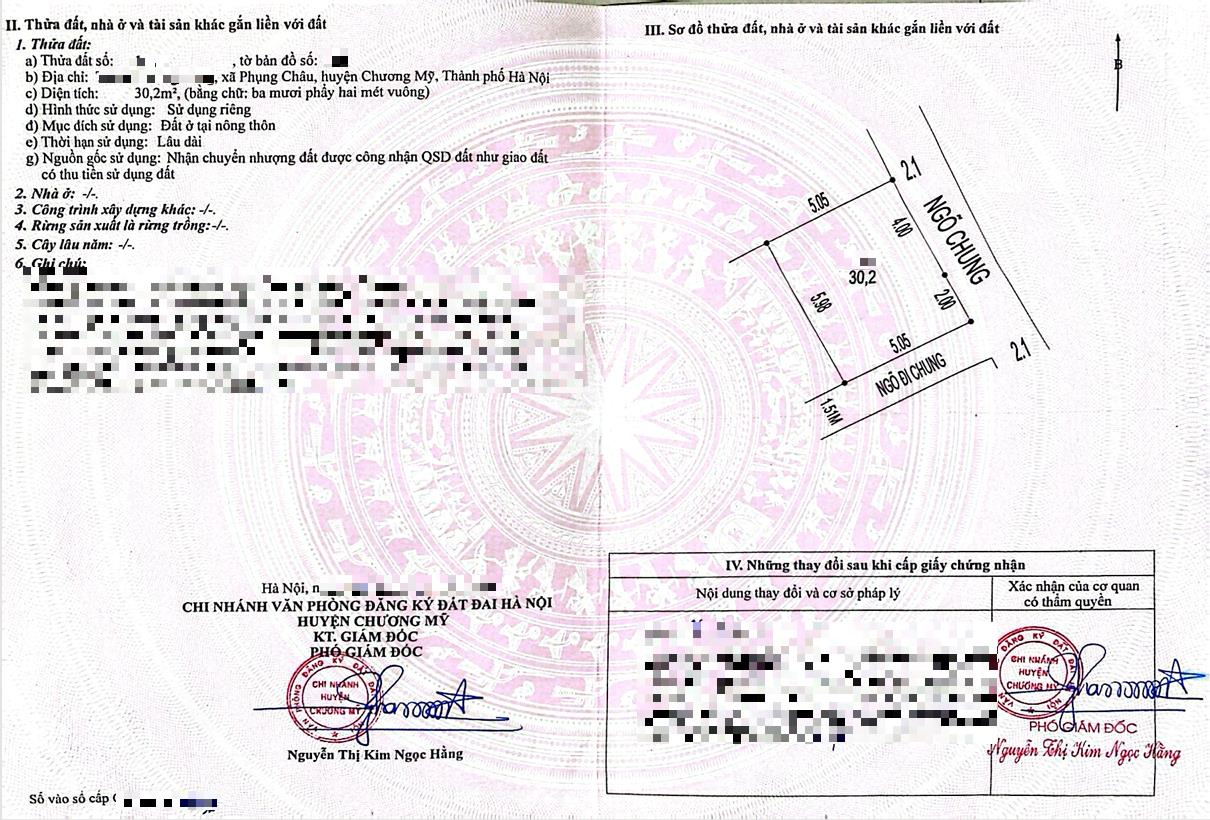 Hình ảnh Bán Lô Góc 2 Mặt Tiền 30.2m Tại Phụng Châu Sát Trục Chính Kinh Doanh Liên Xã Giá Chỉ Vài Tỷ