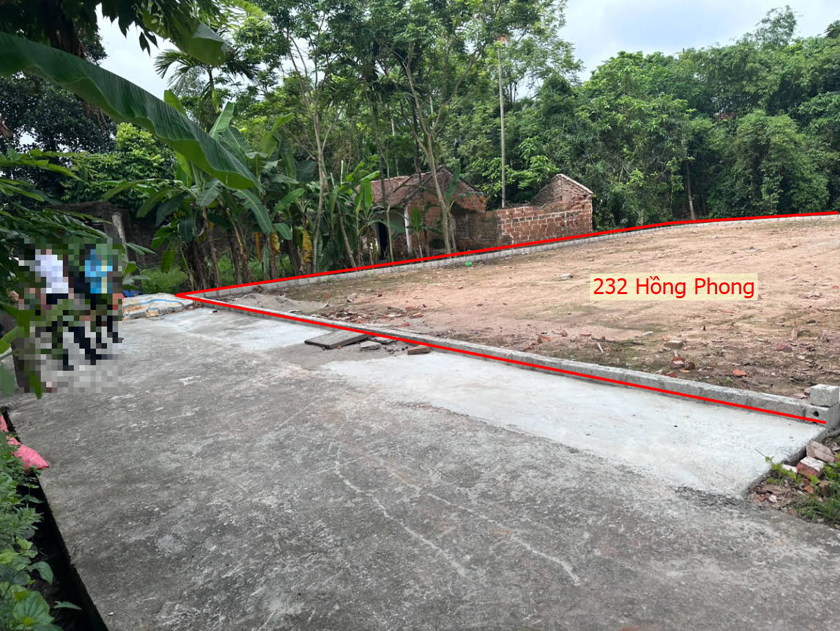 Hình ảnh Bán Đất Hòng Phong Gần Trục Đường Liên Xã Giá Nhỉnh Tỷ