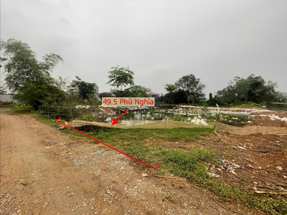 Hình ảnh Bán Lô Góc 2 Mặt Tiền Full Thổ Cư 49.5m Tại Phú Nghĩa Sát KCN Phú Nghĩa, QL6A Đang Triển Khai Mở Rộng