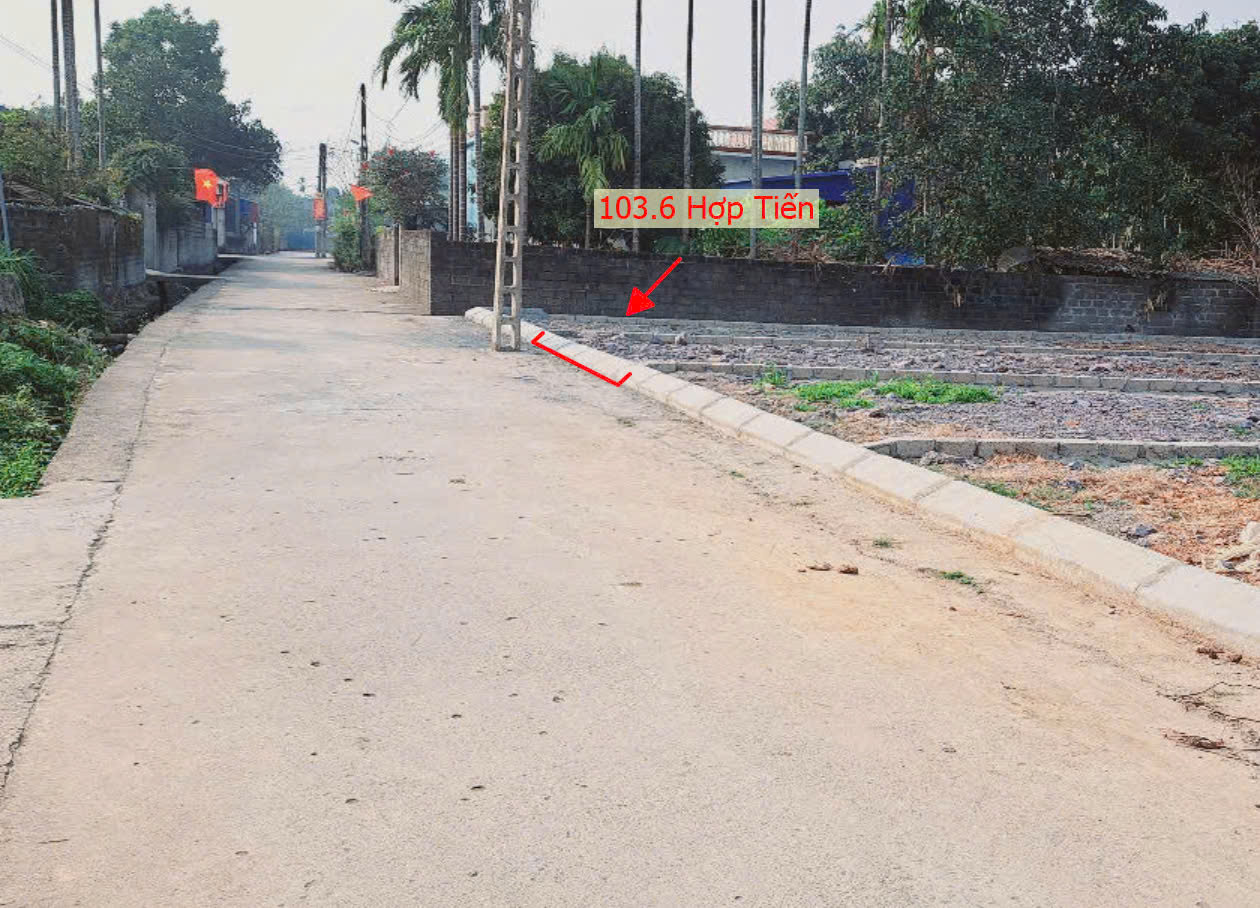 Hình ảnh Đất Phân Lô Xã Hợp Tiến 103.6M2 Ô Tô Đỗ Tận Đất Gần Đường Hồ Chí Minh(QL21A) Giá Nhỉnh Tỷ 