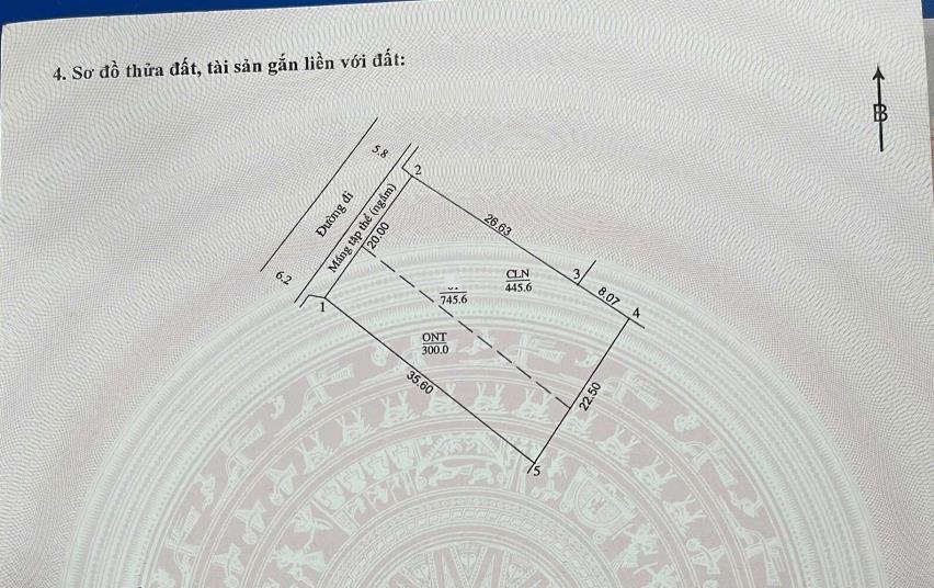 Hình ảnh Bất Động Sản Phú Nghĩa Bán Đất Khu Vực Đông Sơn Đường Ô Tô Tránh Sát Trục Kinh Doanh Liên Xã 