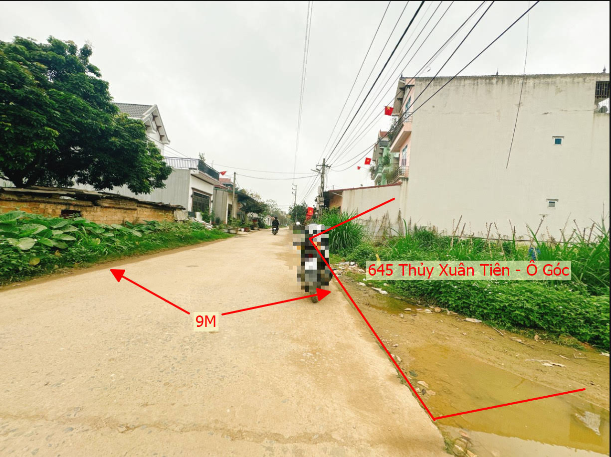 Hình ảnh Bán Lô Góc 2 Mặt Tiền Mặt Trục Chính Liên Thôn Tại Thủy Xuân Tiên Chương Mỹ