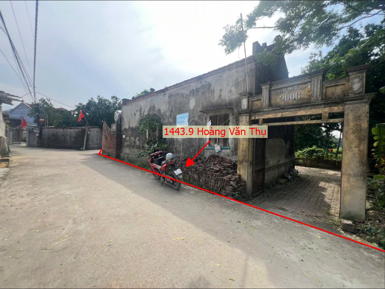 Hình ảnh Bán Đất Sẵn Nhà Cấp 4 1443.9m Tại Hoàng Văn Thụ Ô Tô Đỗ Tận Đất Gần Trục Chính Liên Xã