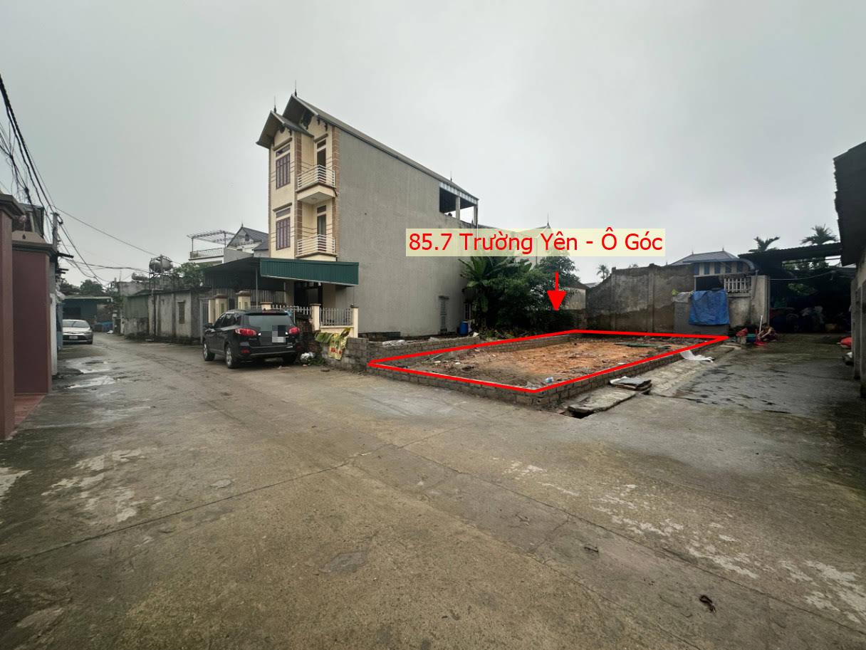 Hình ảnh Bán Lô Góc 2 Mặt Tiền Full Thổ Cư Sát Trục Chính Liên Xã Tại Trường Yên 