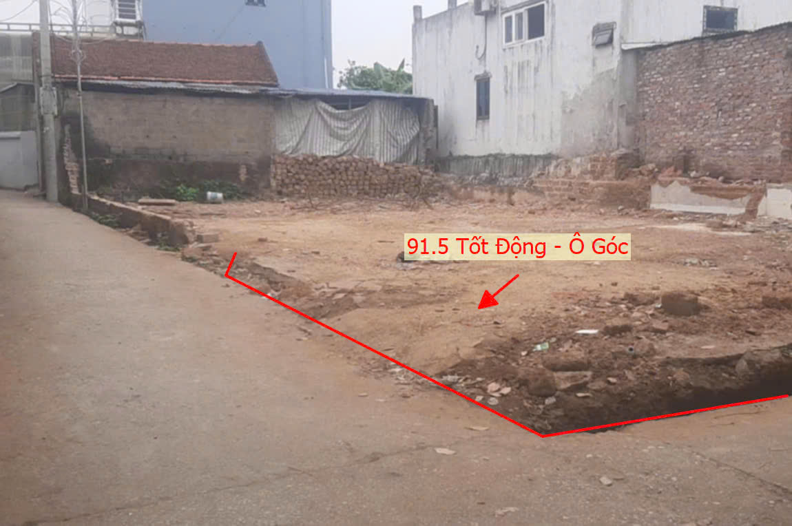 Hình ảnh Bán Lô Góc 2 Mặt Thoáng 91.5M2 Tại Tốt Động Chương Mỹ Sát Trục Chính Kinh Doanh Liên Xã 