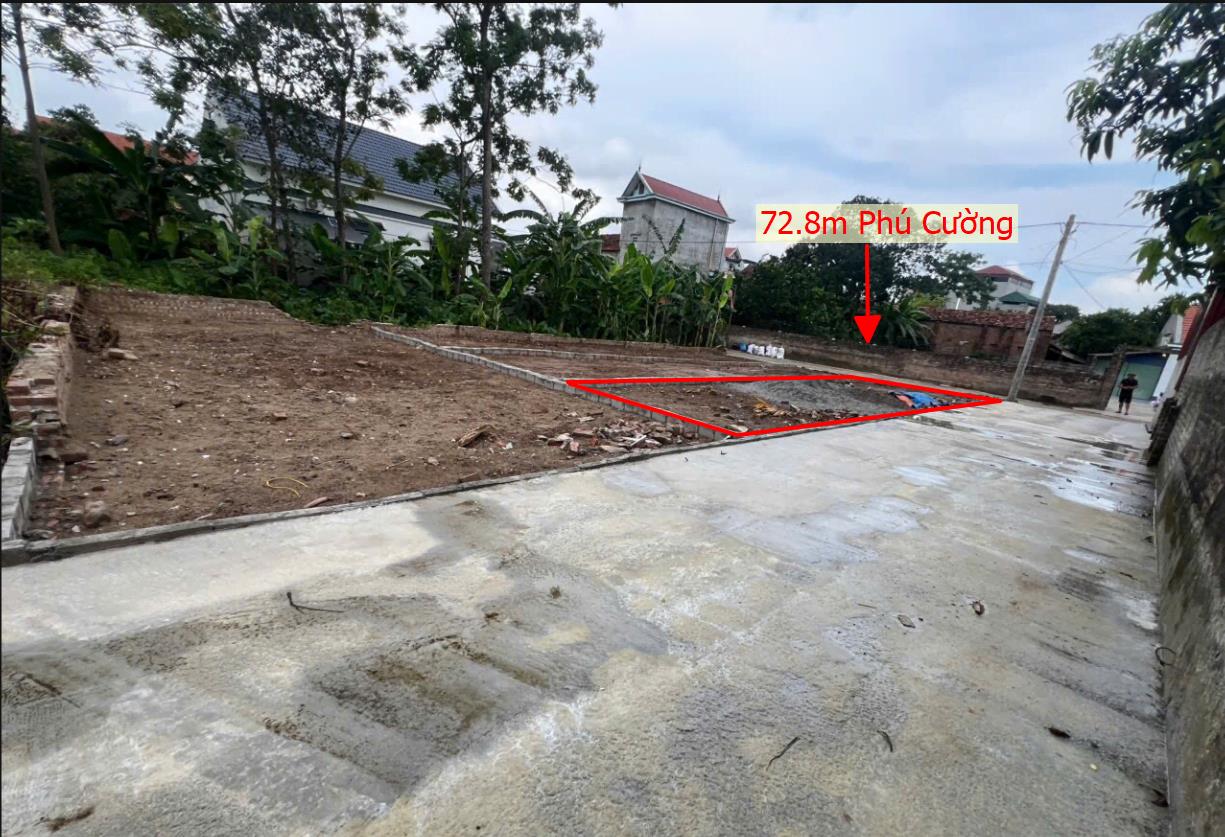 Hình ảnh Bán Lô Đất 72.8m Tại Phú Cường TP Hưng Yên Bám Đường Bê Tông Ô Tô Vào Tận Đất Dân Cư Đông Đúc Thân Thiện Giá Đầu Tư